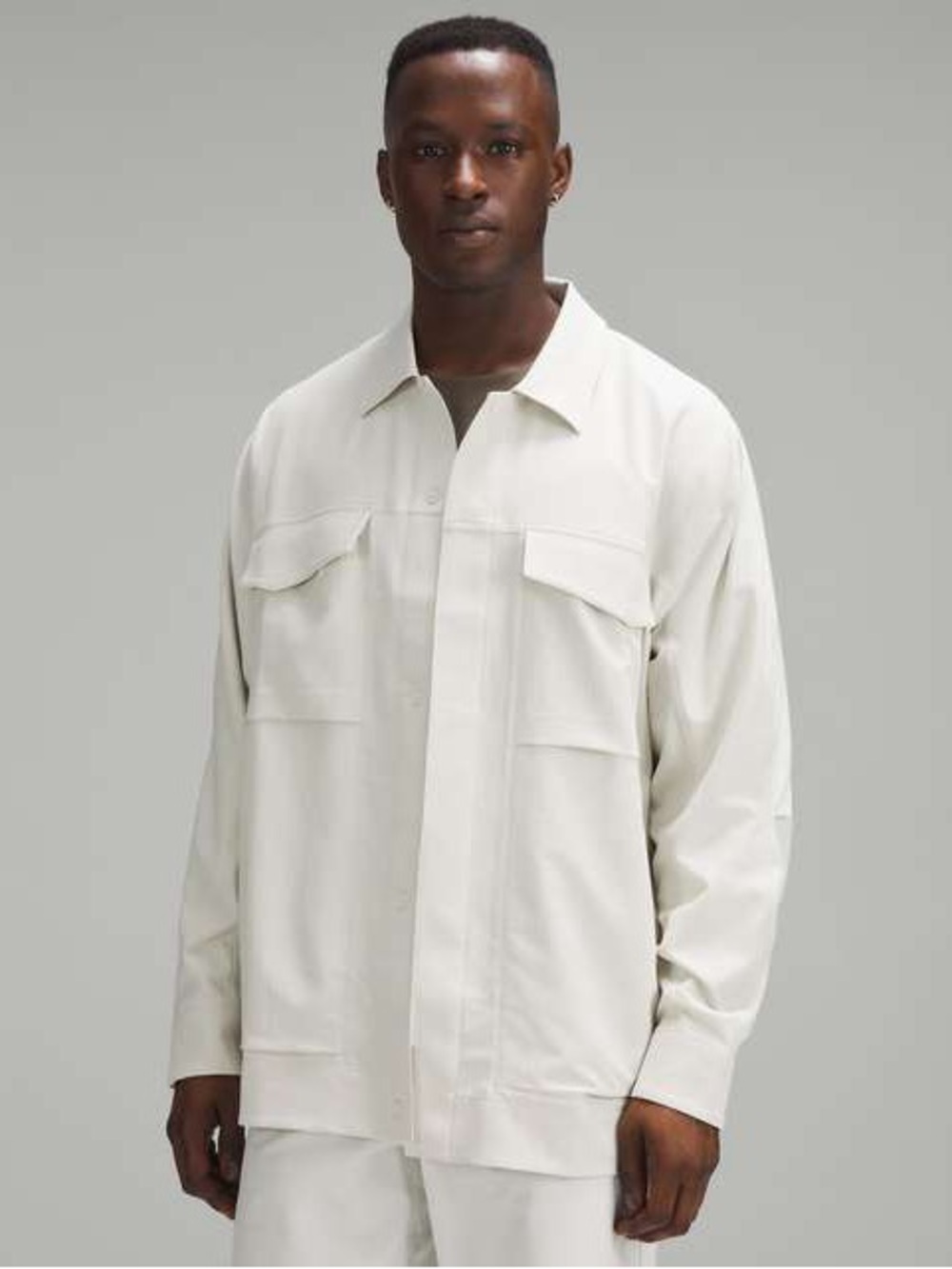 Men’s Lulu Lemon Cargo Pocket Shirt Jacket
